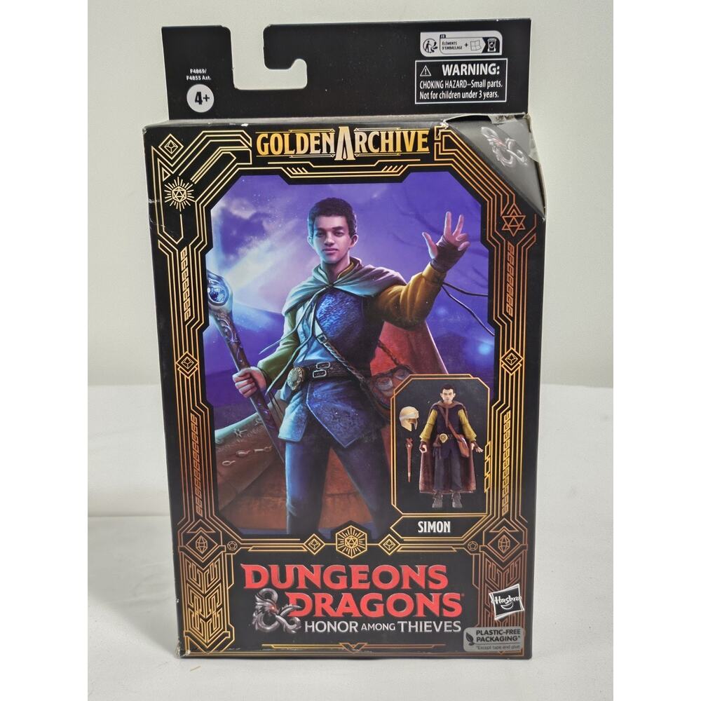 Dungeons & Dragons Honor Among Thieves Golden Archive Simon Action Figure